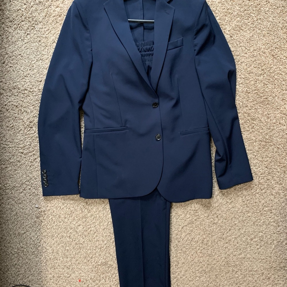 Men’s Flexfit Navy Blue Suit